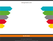 Tablet Screenshot of designweek.com