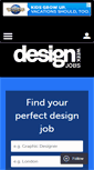 Mobile Screenshot of jobs.designweek.co.uk